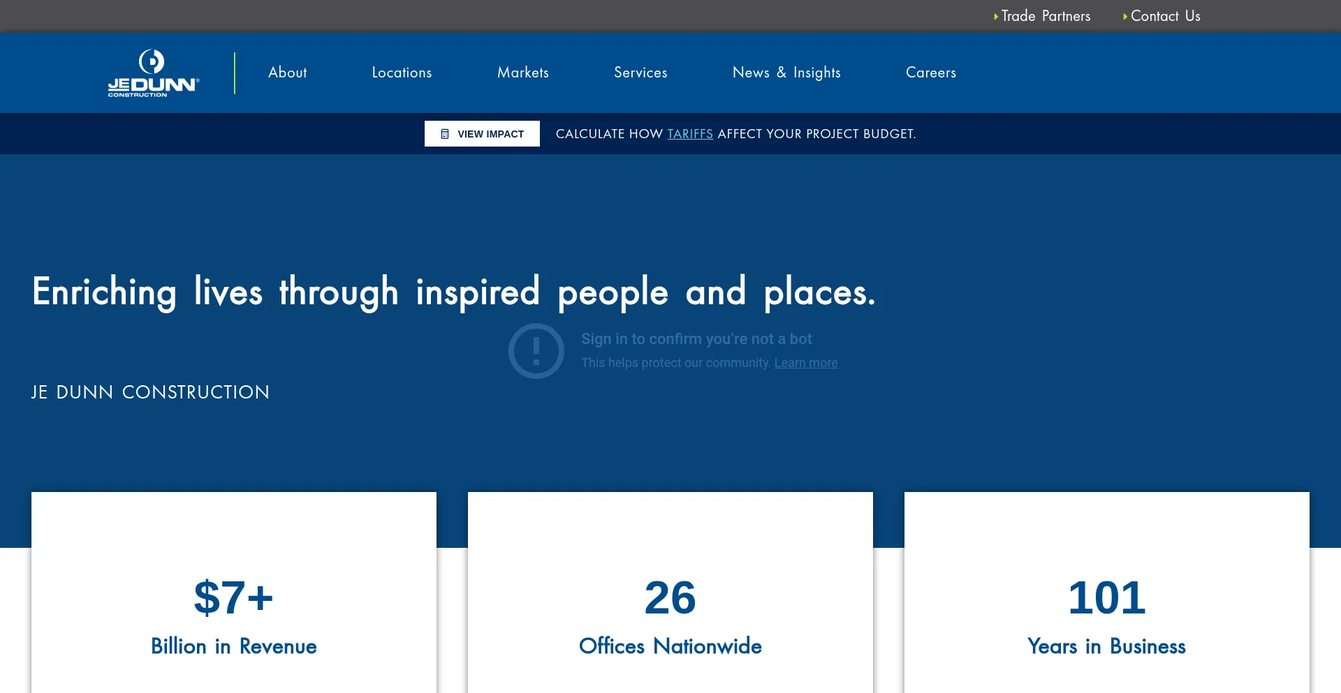 Website screenshot of Jedunn.com