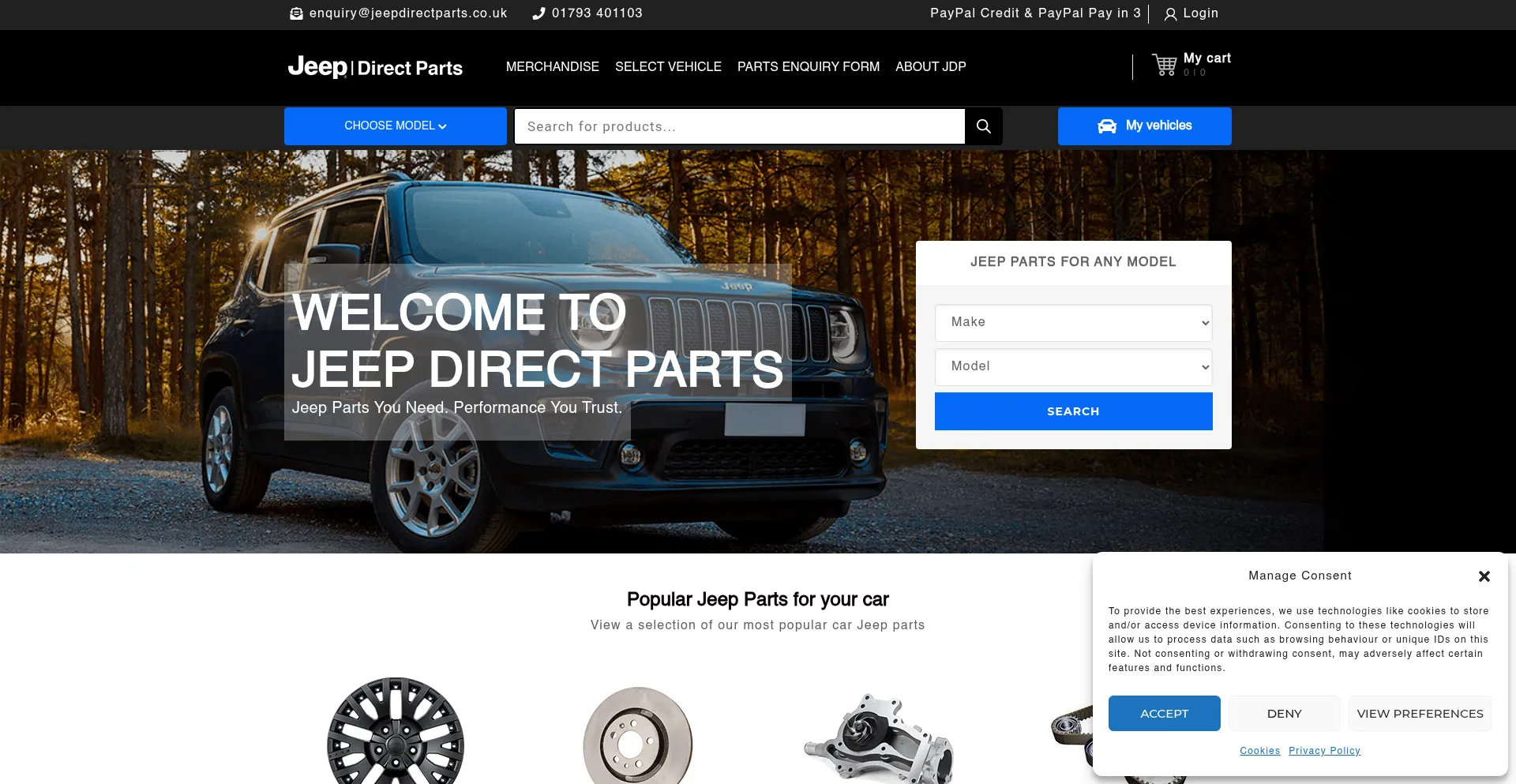 Jeepdirectparts.co.uk est-il Sûr et Fiable ?