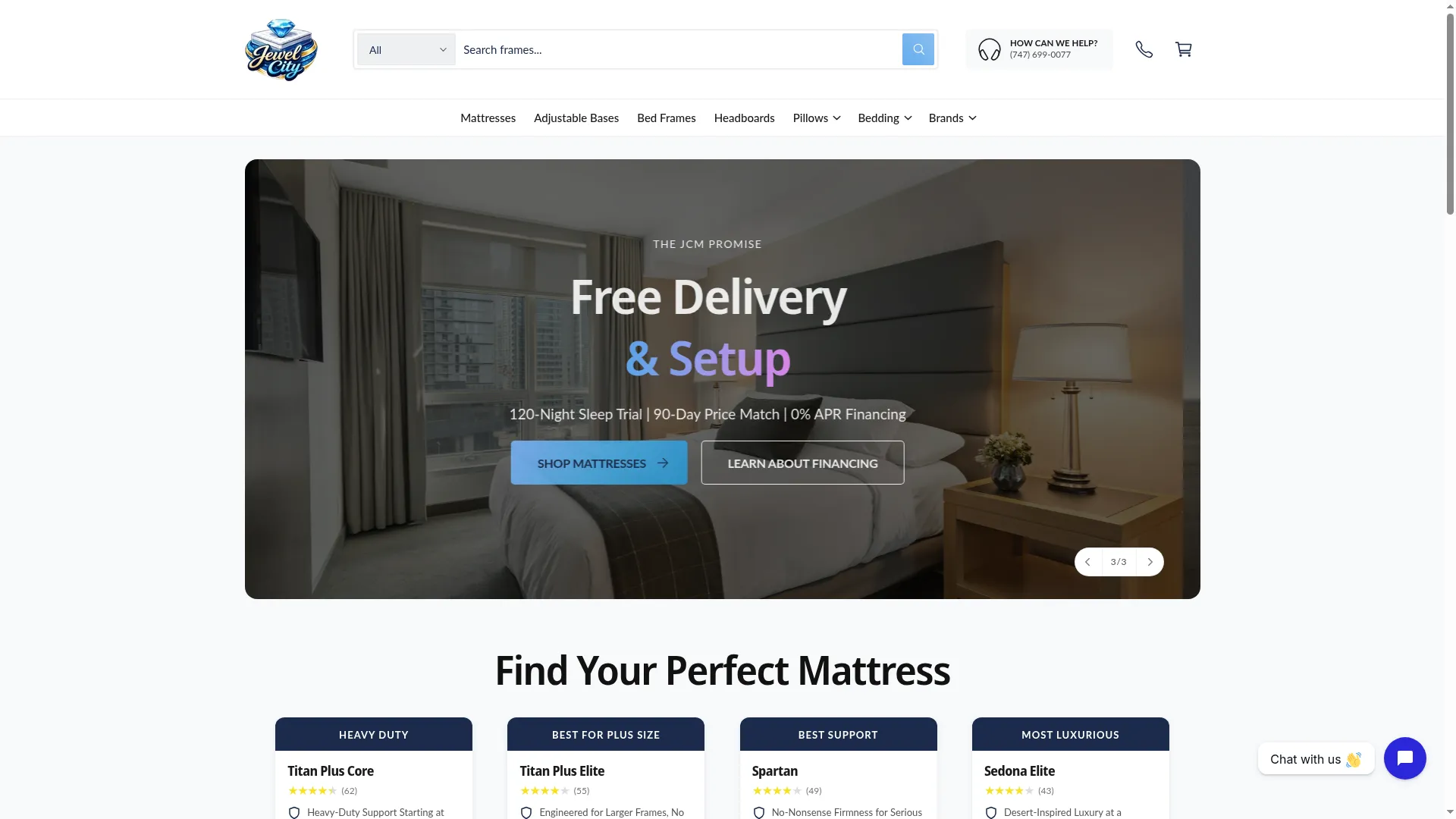 Jewelcitymattress.com