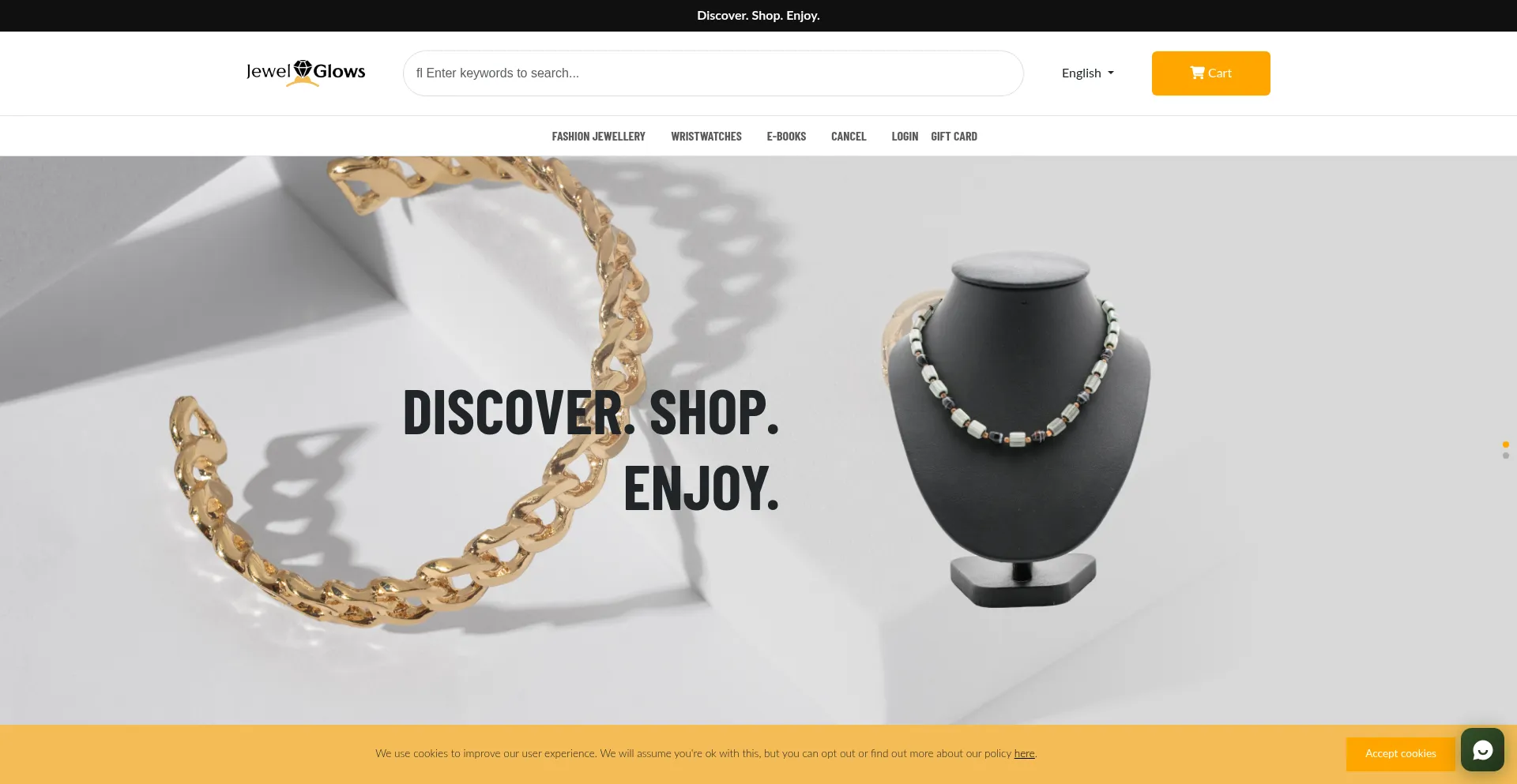 Jewelglows.com Screenshot