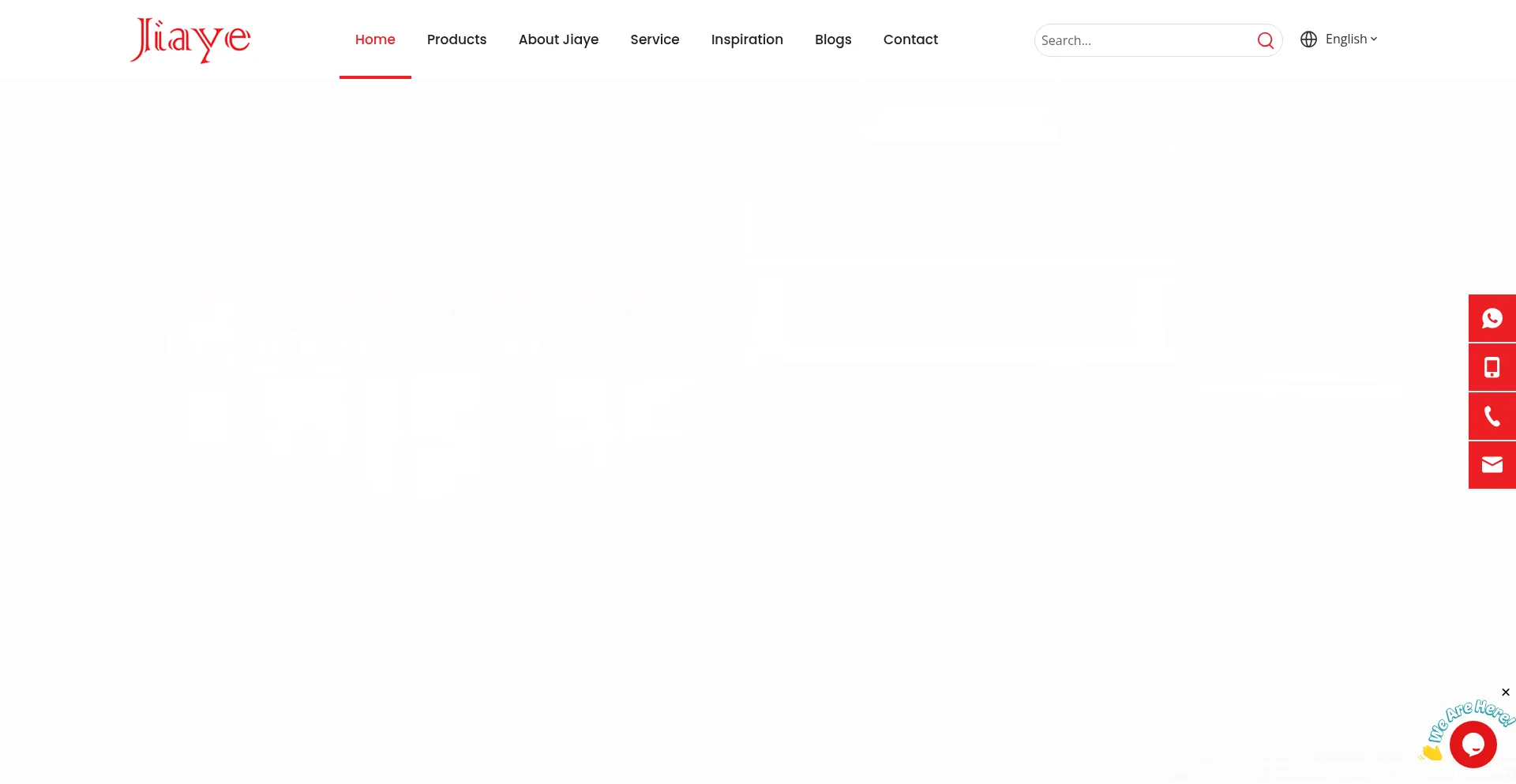 Website screenshot of Jiayeworld.uk