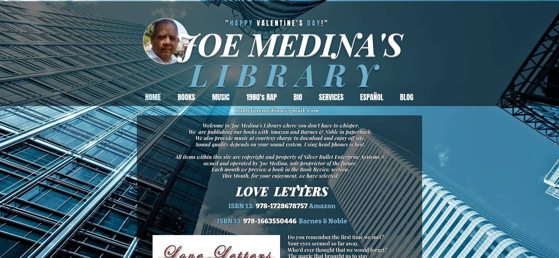 Joemedinaslibrary.com