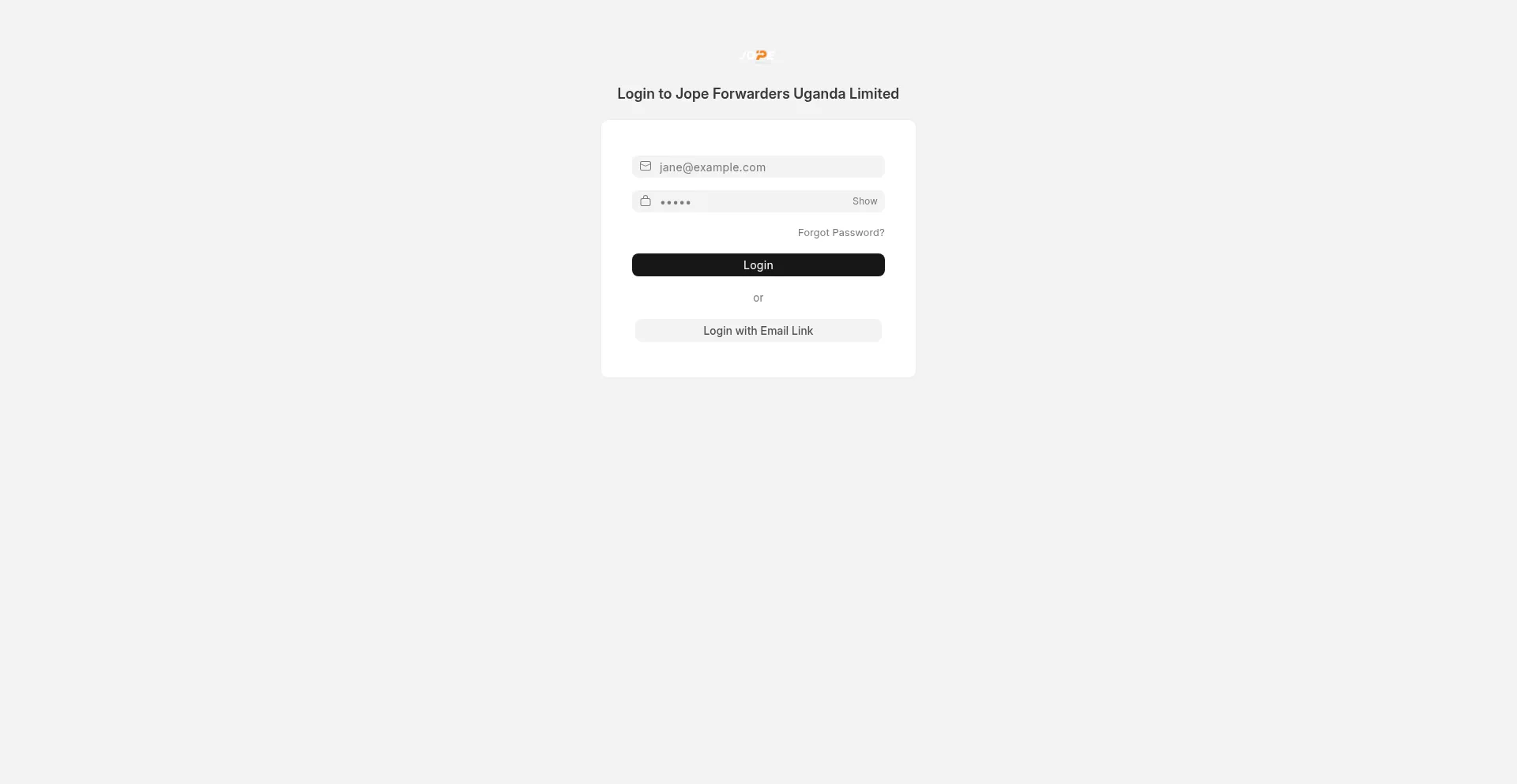 Jopeforwarders.site