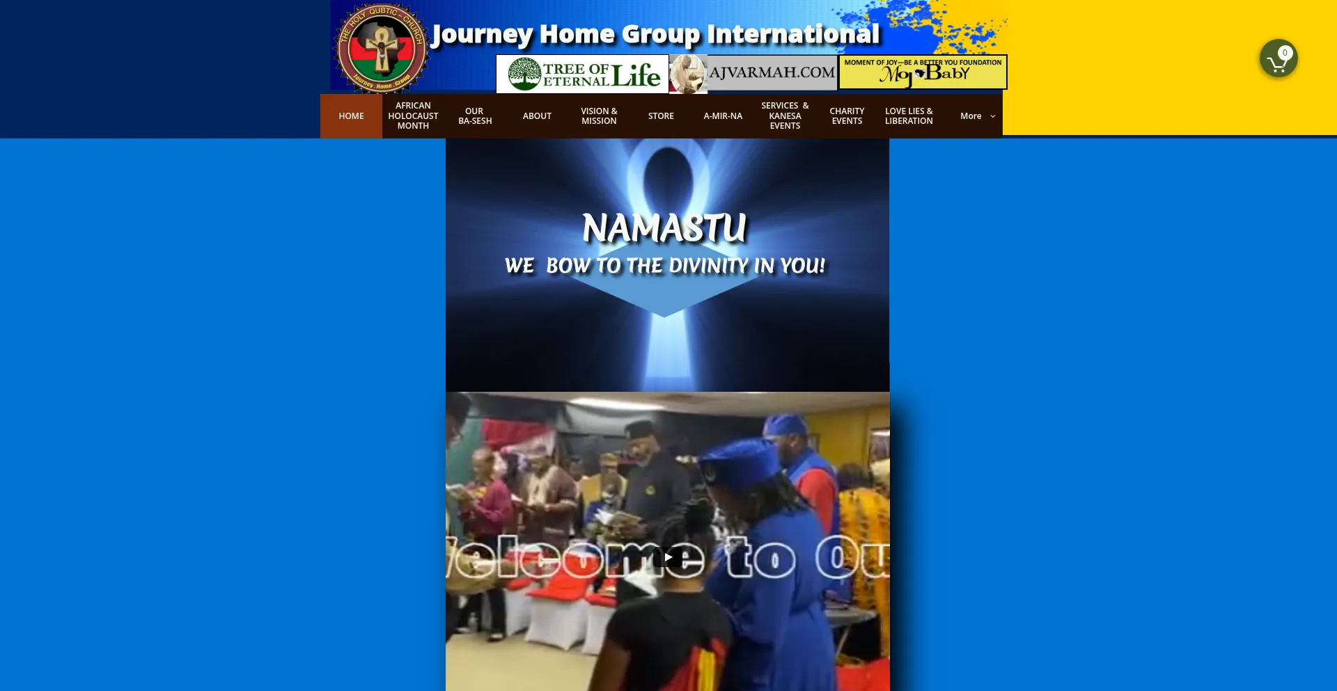 Website screenshot of Journeyhomegroup.com