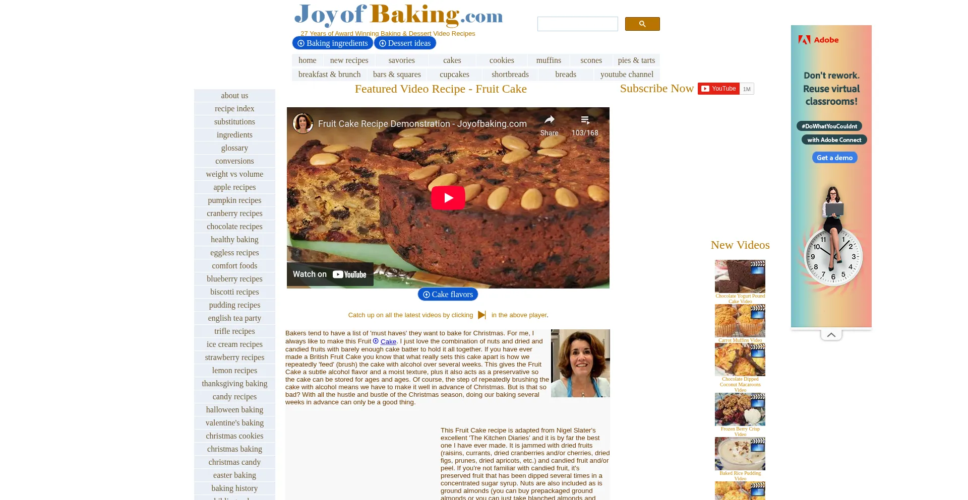 Joyofbaking.com est-il Sûr et Fiable ?
