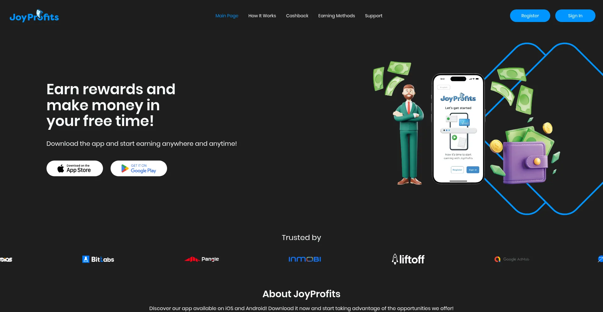 Joyprofits.com Screenshot