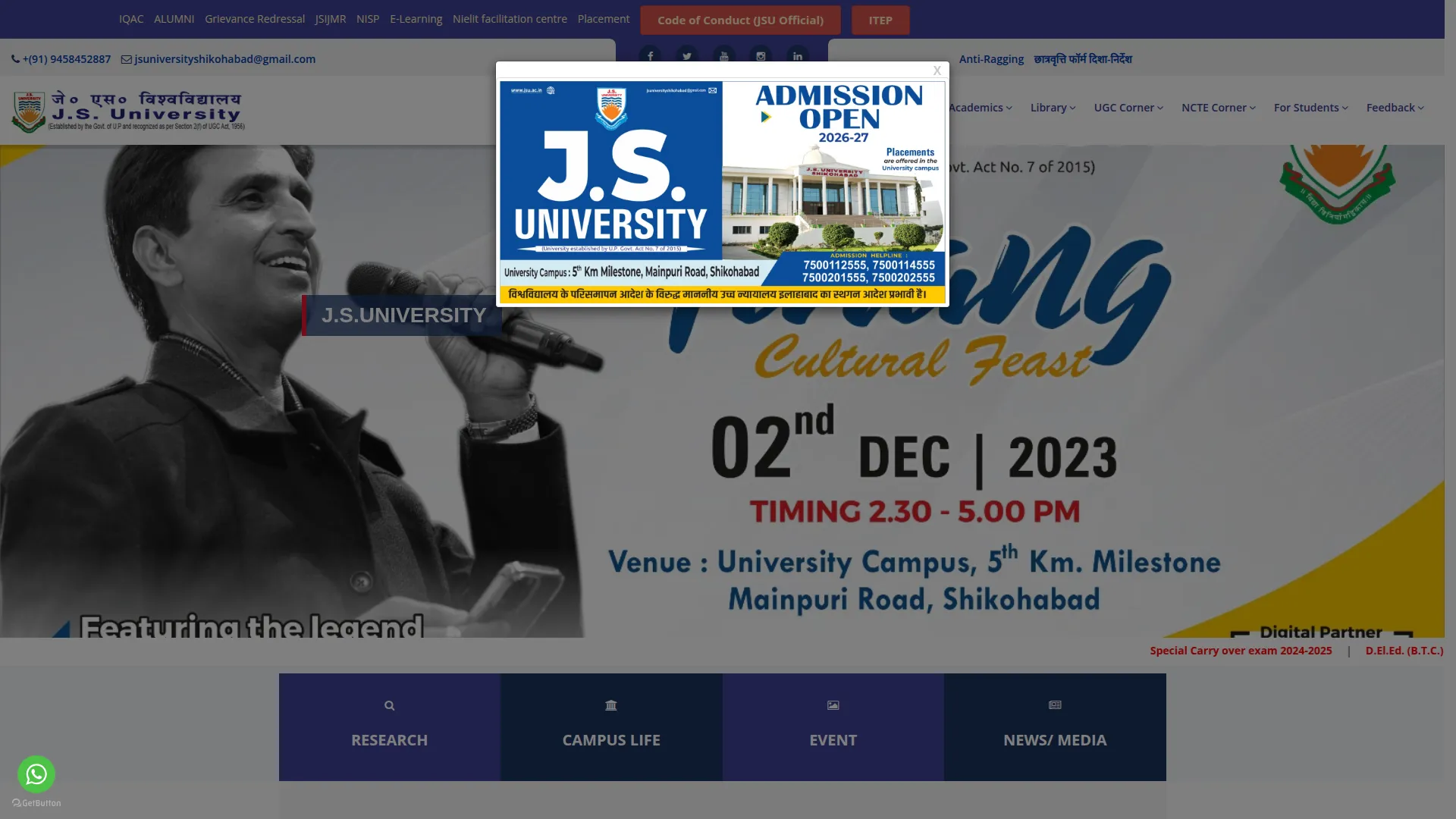 Jsu.ac.in