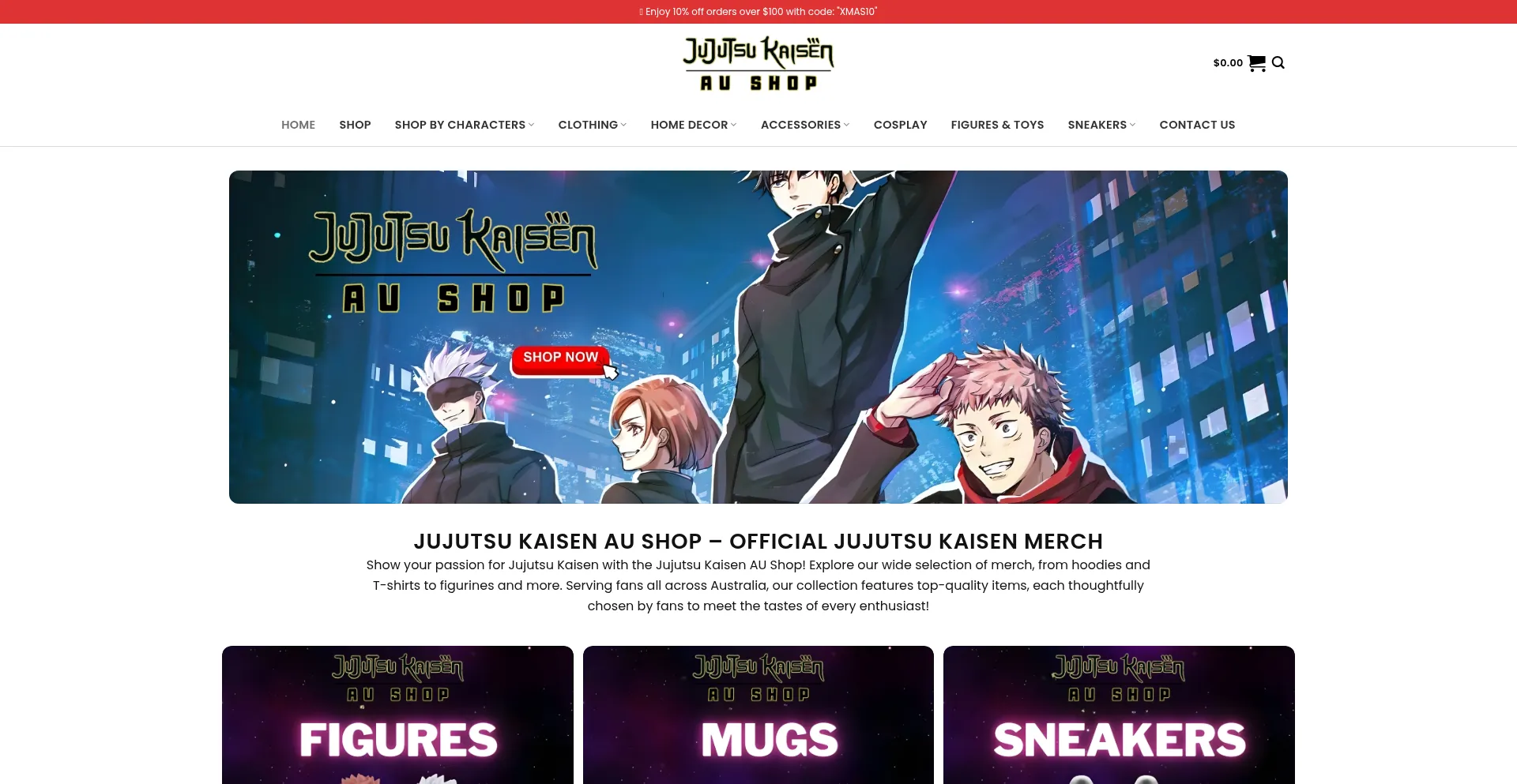 Jujutsukaisenaushop.com