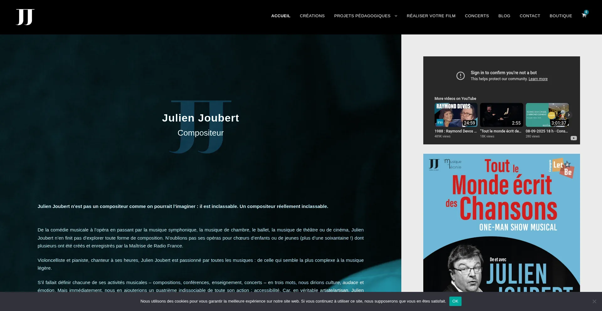 Julien-joubert.net est-il Sûr et Fiable ?