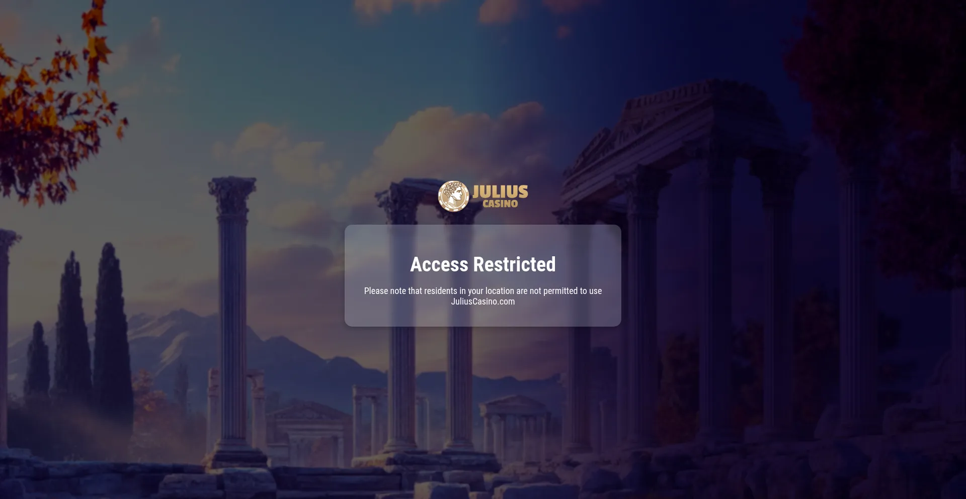 Juliuscasino1.com est-il Sûr et Fiable ?
