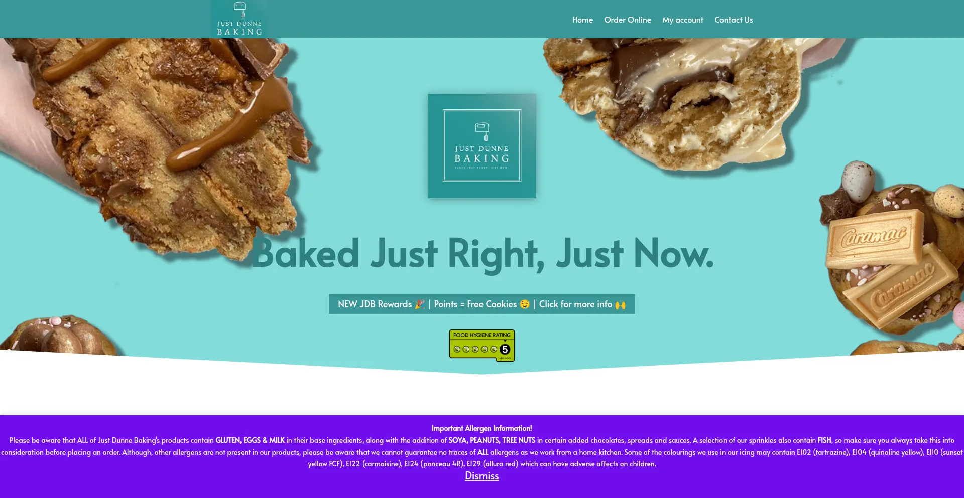 Justdunnebaking.co.uk