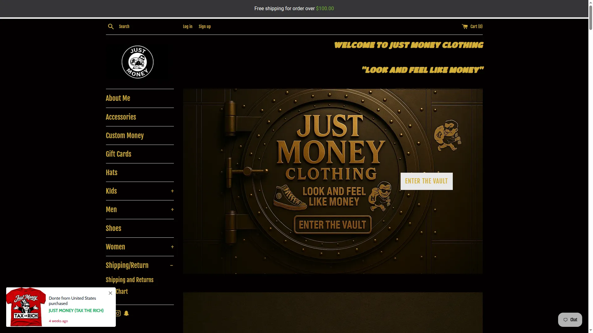 Justmoneyclothing.com