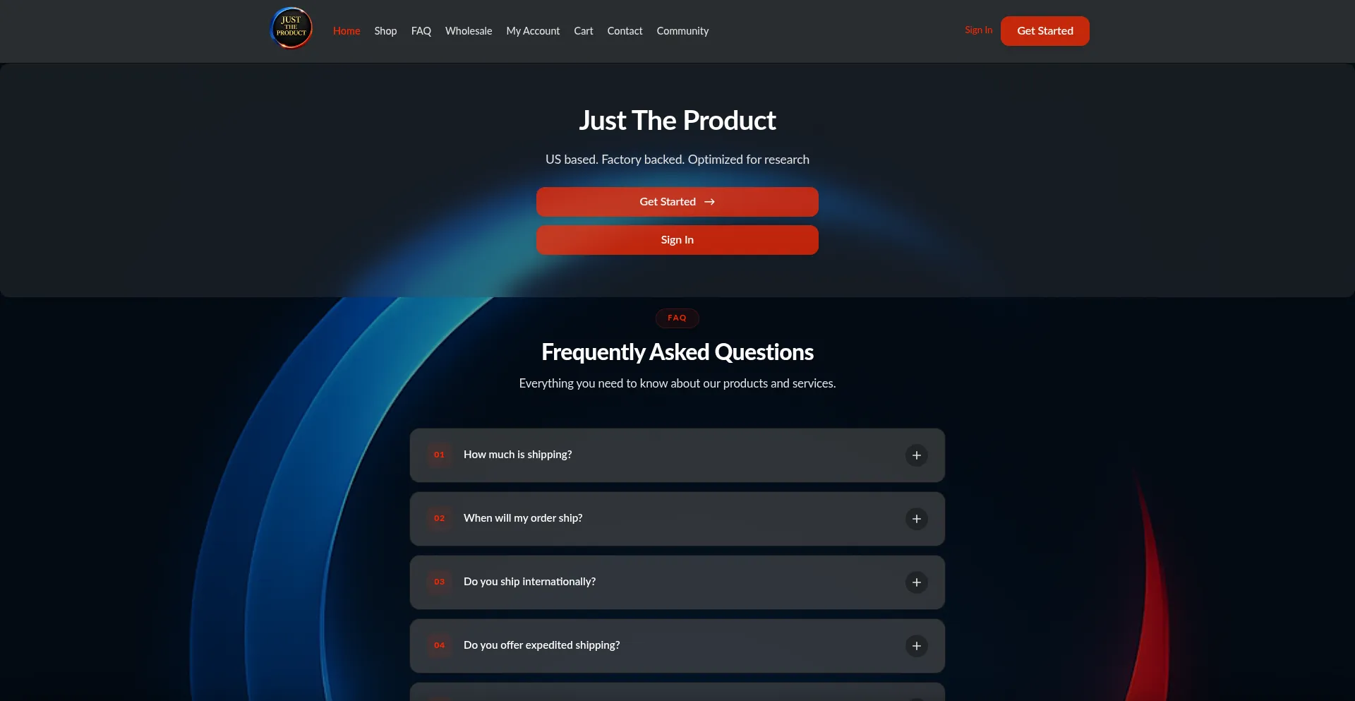Justtheproduct.com