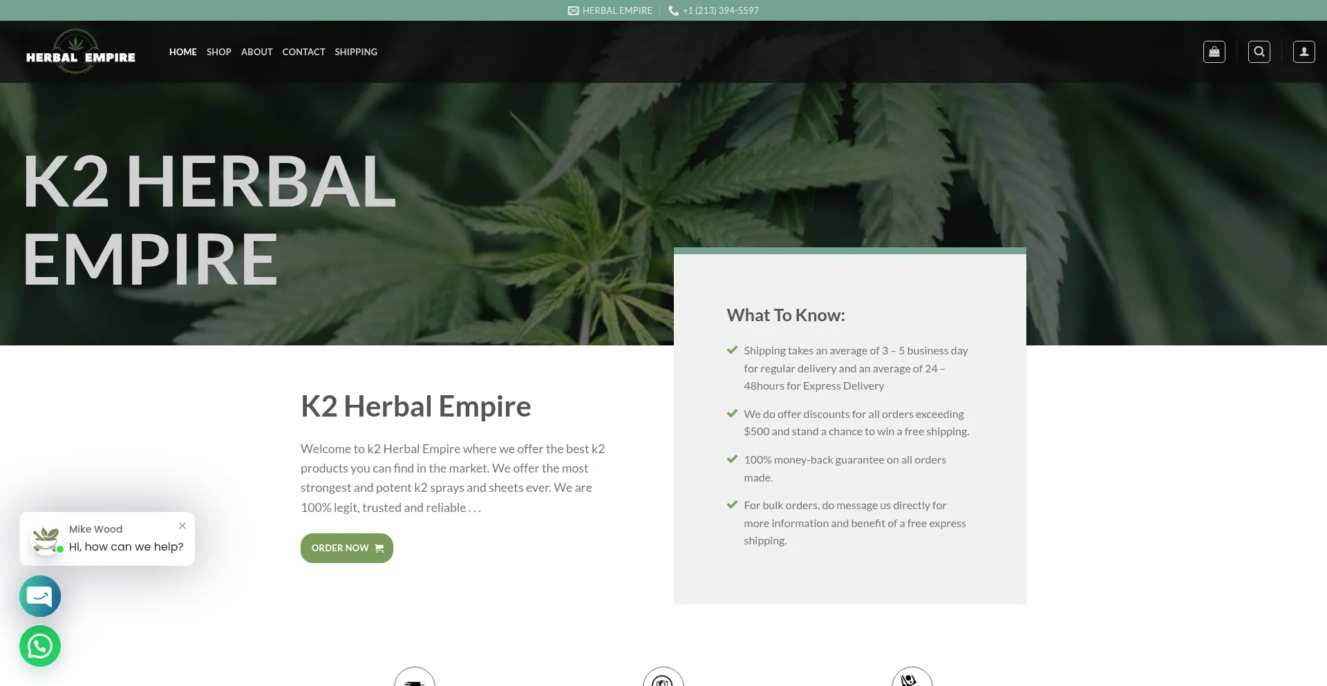 K2herbalempire.com