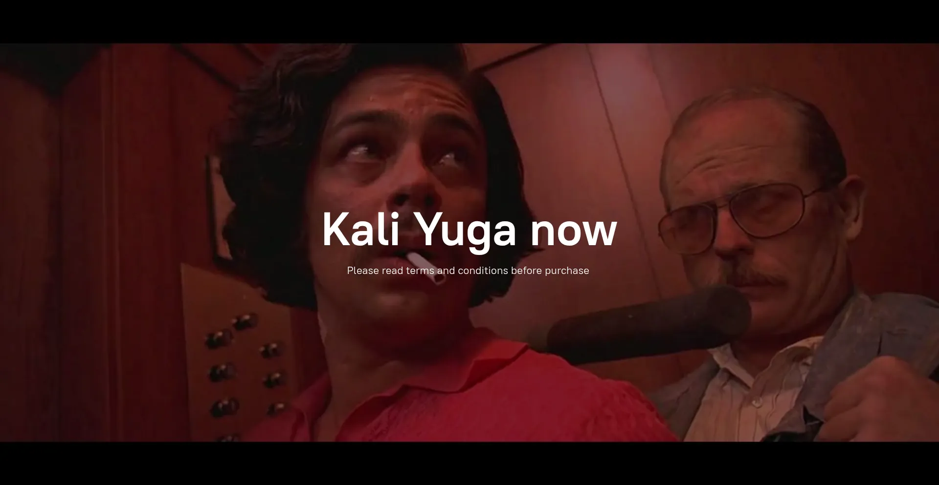 Website screenshot of Kaliyuganoww.company.site