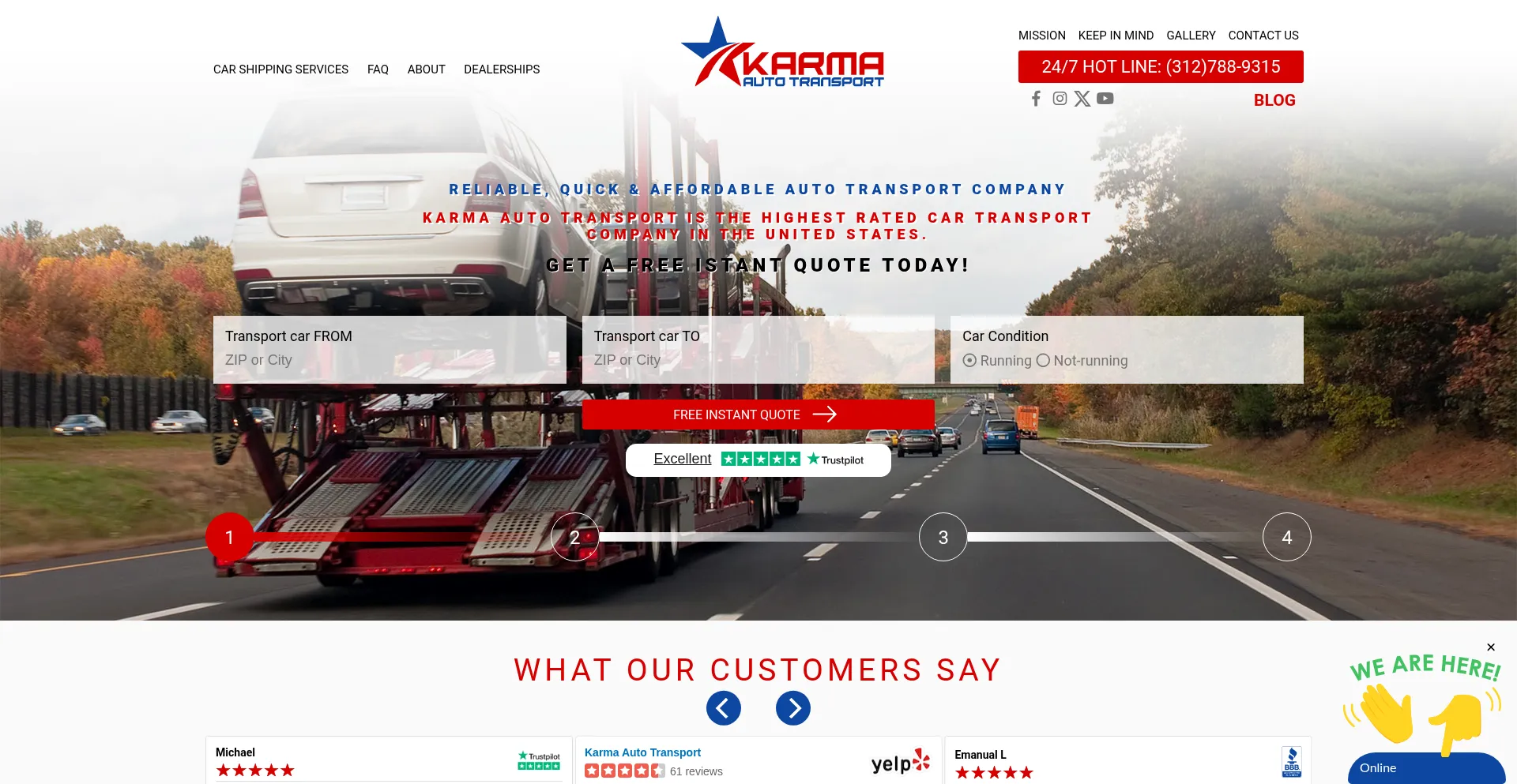 Karmaautotransport.com est-il Sûr et Fiable ?