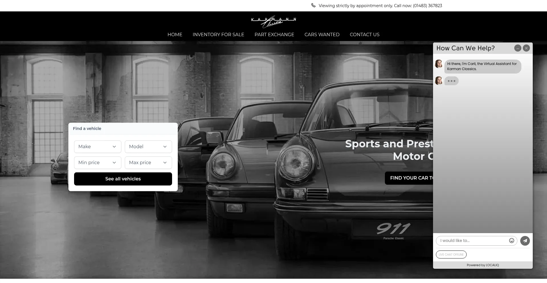 Karmanclassiccars.co.uk