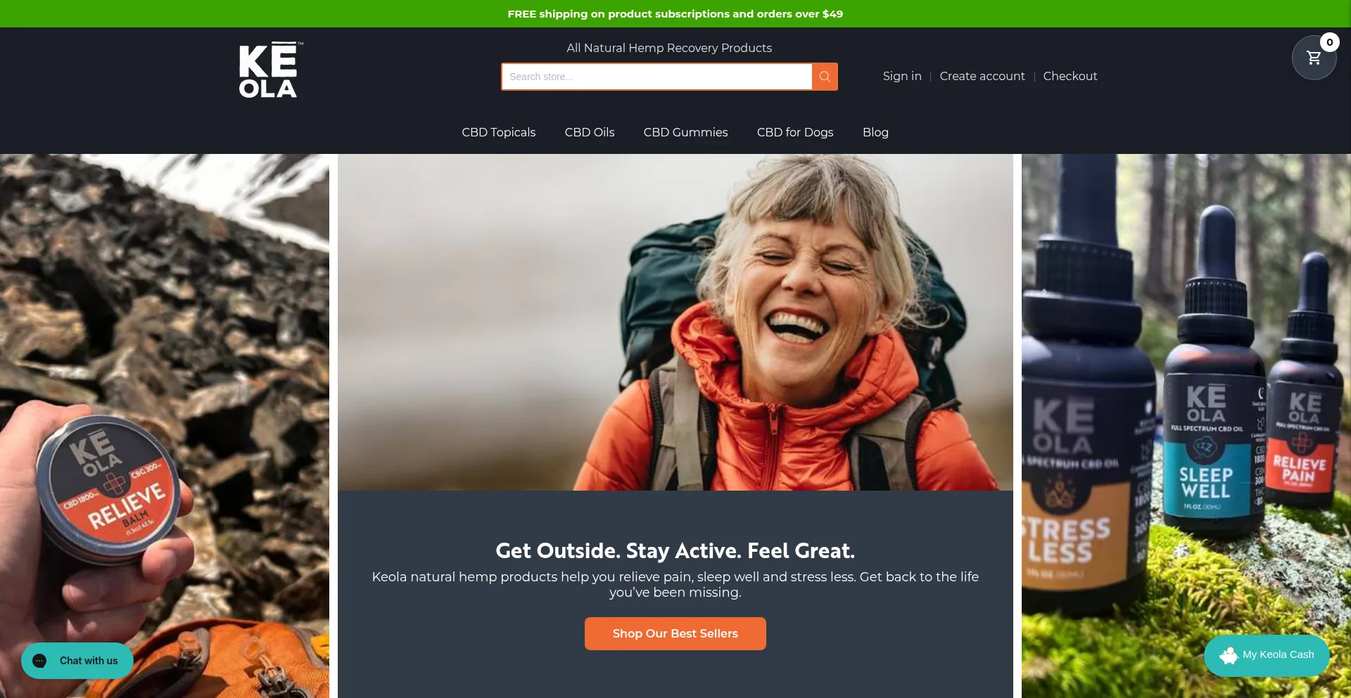 Keolalife.com Screenshot