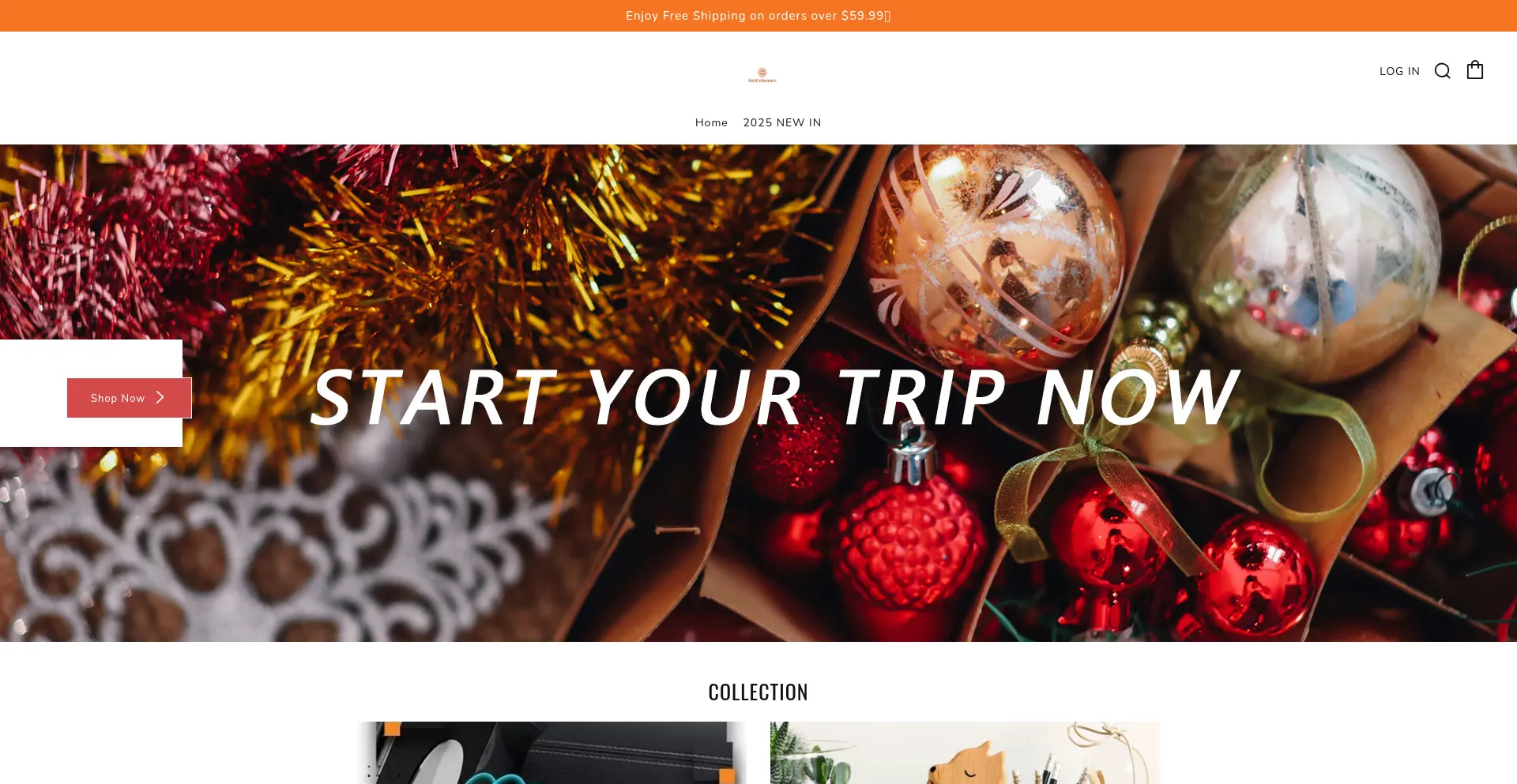 Website screenshot of Kettlelemon.com