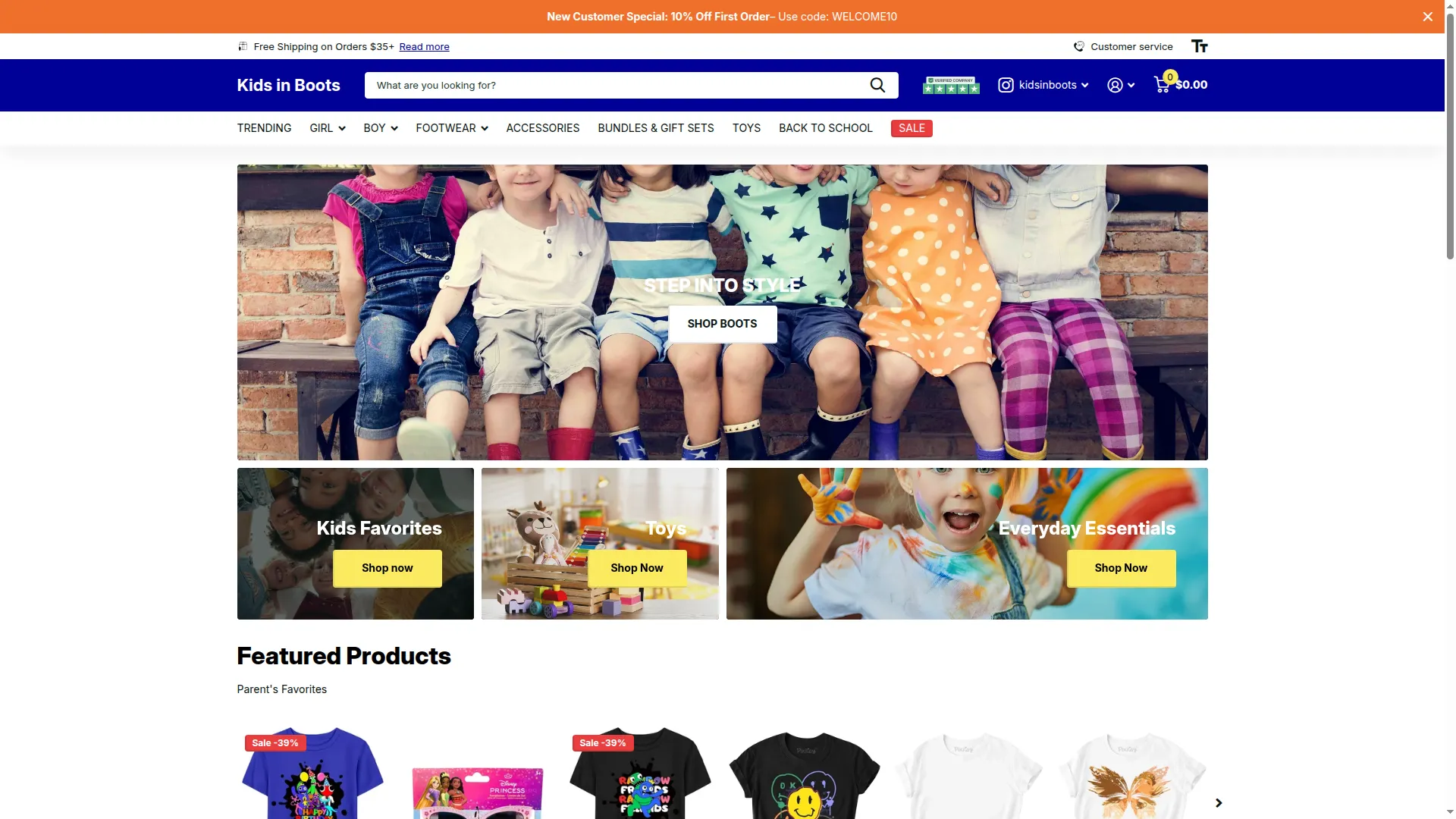 Kidsinboots.com