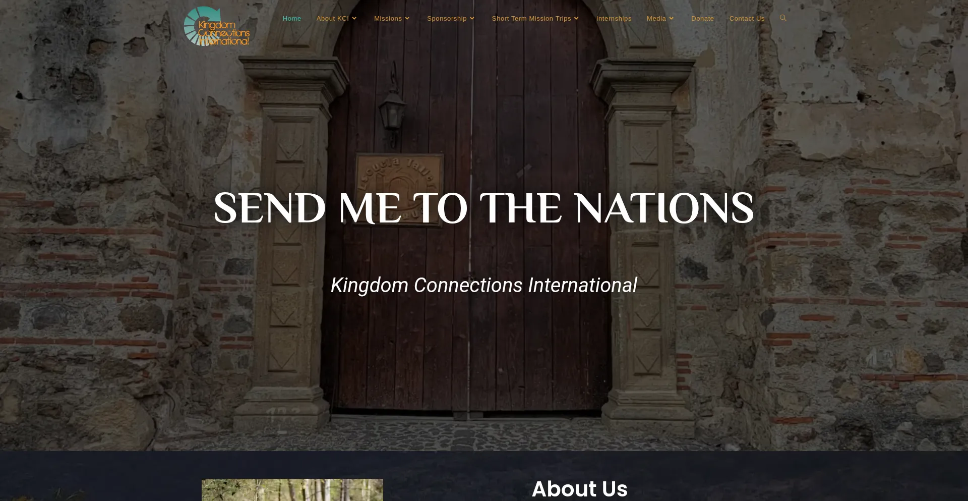 Website screenshot of Kingdomconnectionsinternational.com