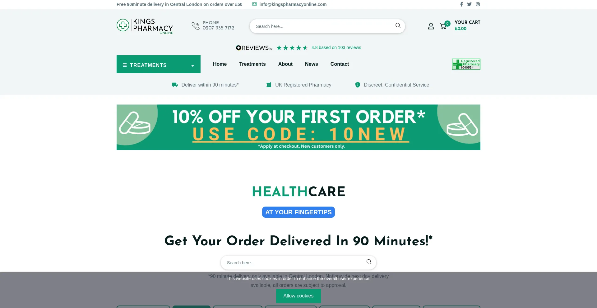 Kingspharmacyonline.com