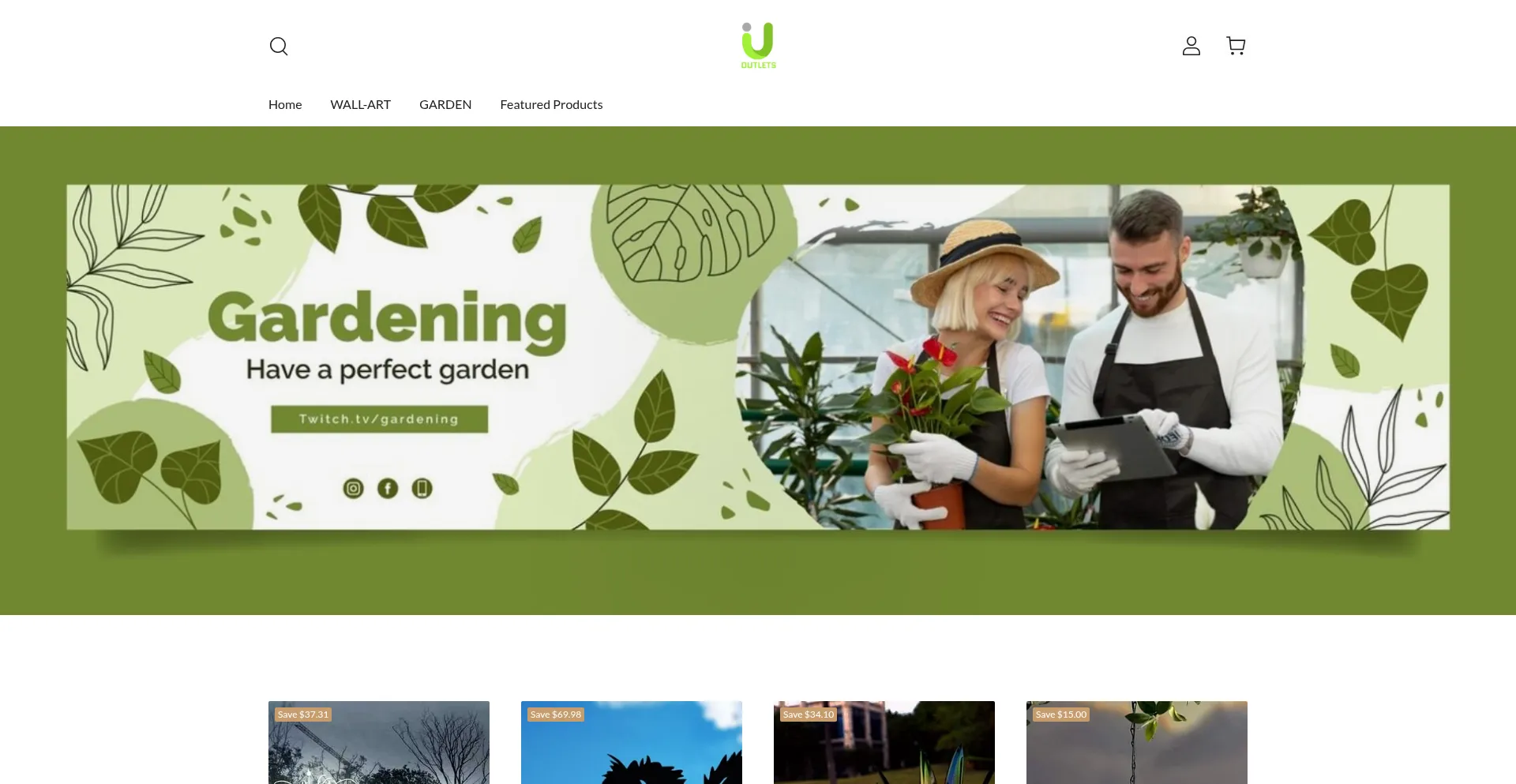 Website screenshot of Kinoclearance.shop