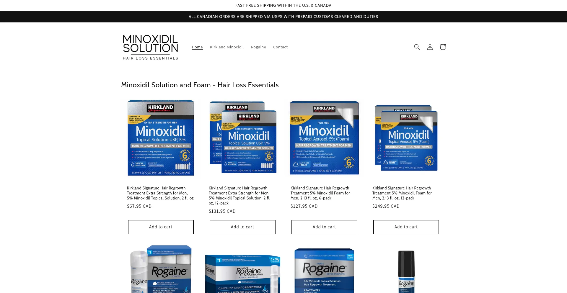 Kirklandminoxidilsolution.com est-il Sûr et Fiable ?