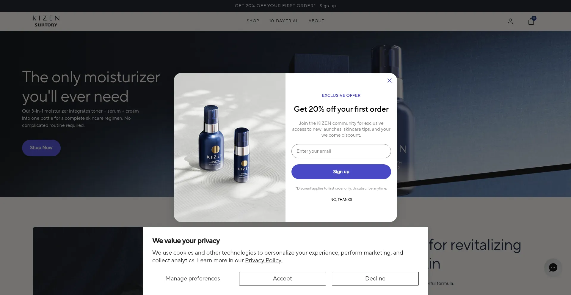 Kizenskincare.com