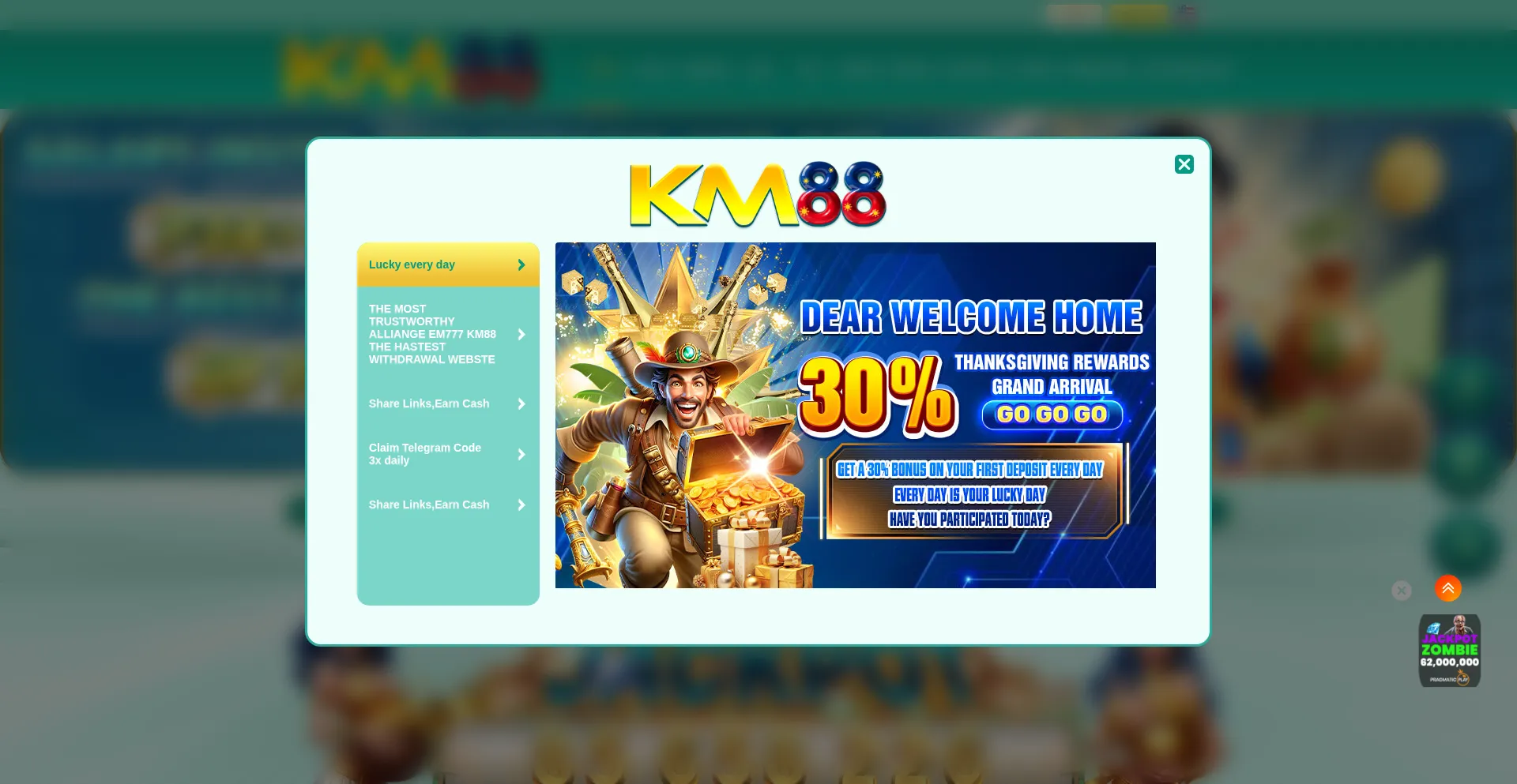 Website screenshot of Km88a8.com