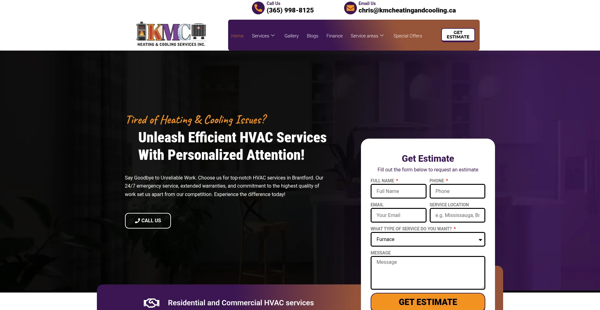 Kmcheatingandcooling.ca