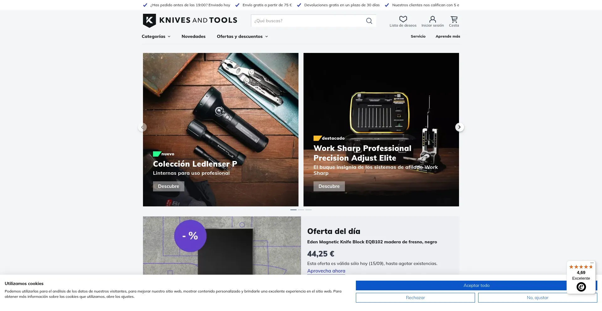 Knivesandtools.es est-il Sûr et Fiable ?