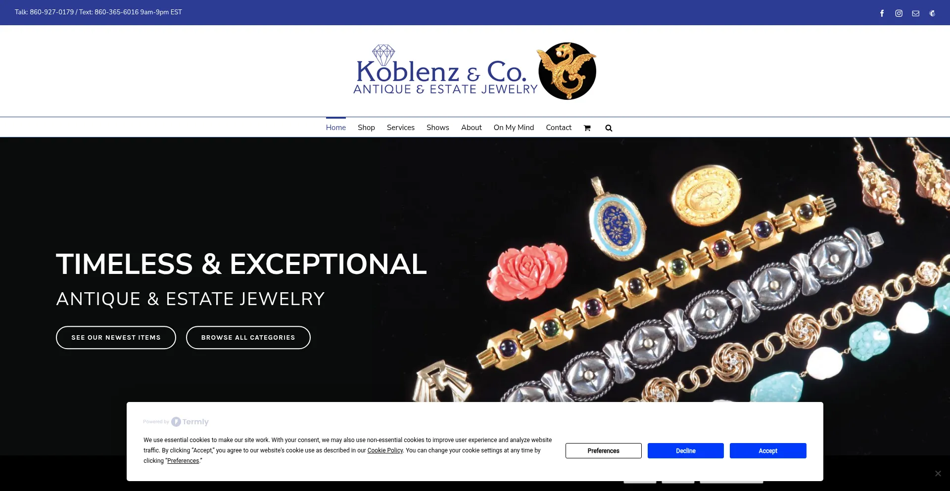 Koblenzestatejewelry.com est-il Sûr et Fiable ?
