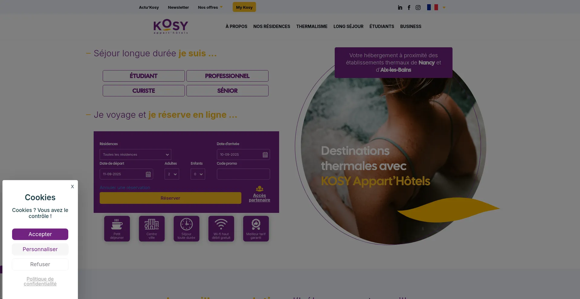 Kosy-apparthotels.com est-il Sûr et Fiable ?