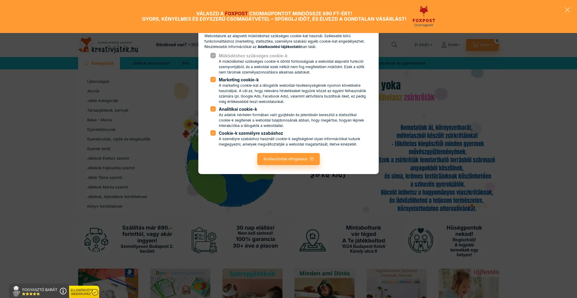 Kreativjatek.hu est-il Sûr et Fiable ?
