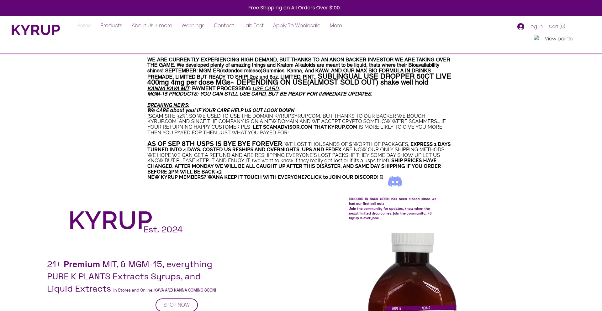 Kyrupsyrup.com est-il Sûr et Fiable ?