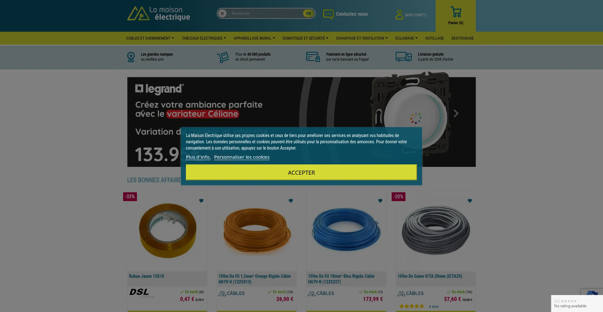 La-maison-electrique.com est-il Sûr et Fiable ?