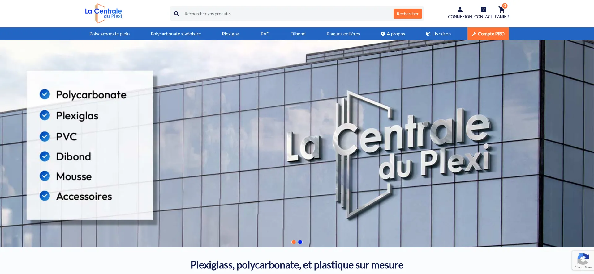 Website screenshot of Lacentraleduplexi.com