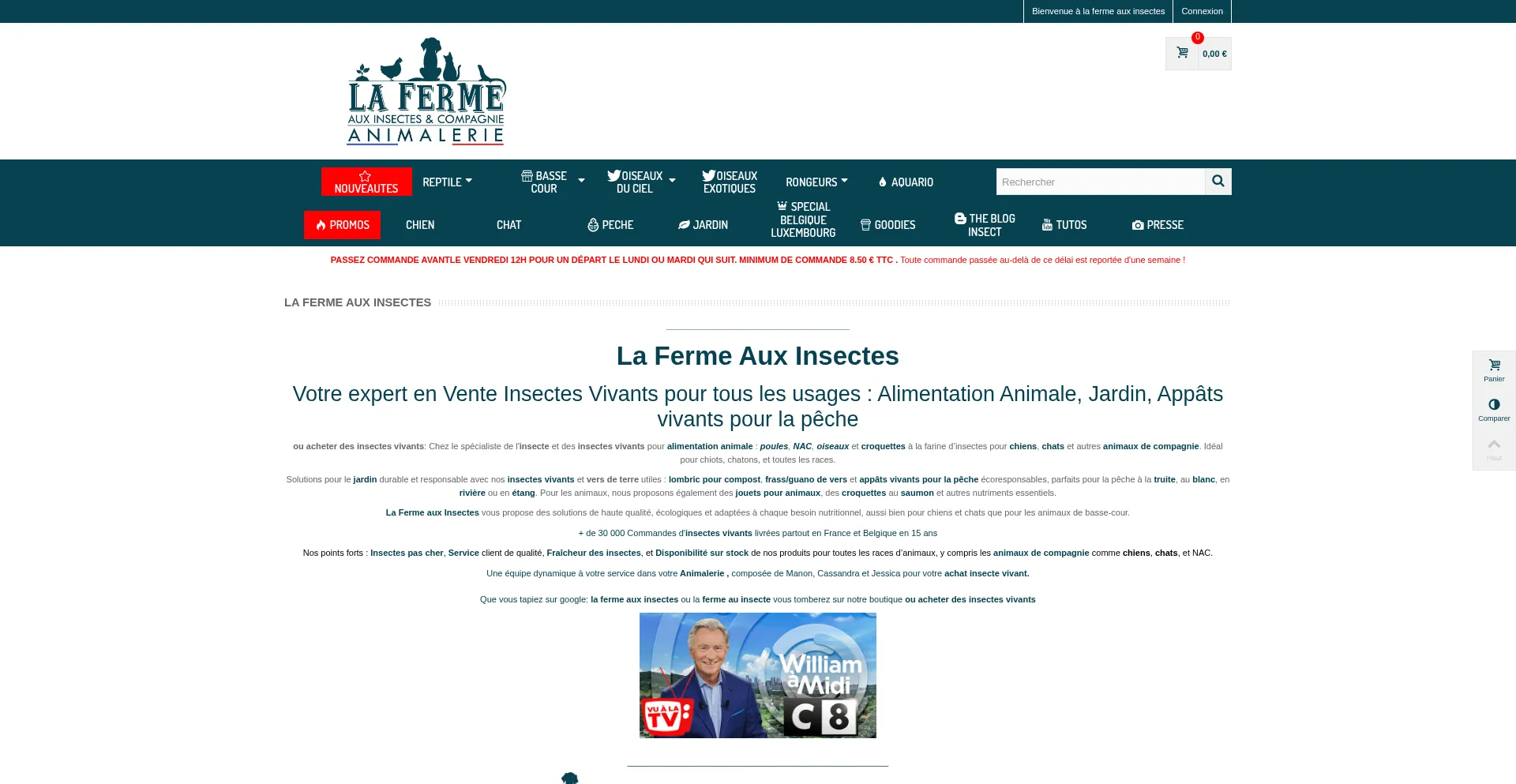 Lafermeauxinsectes.com est-il Sûr et Fiable ?