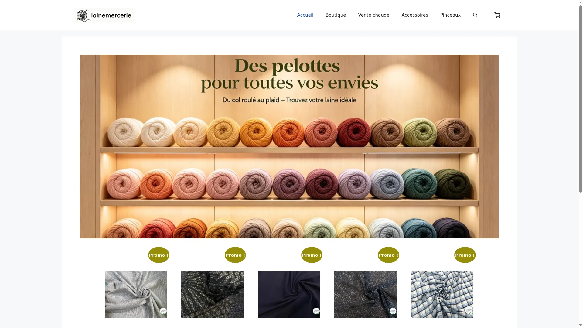 Lainemercerie.com