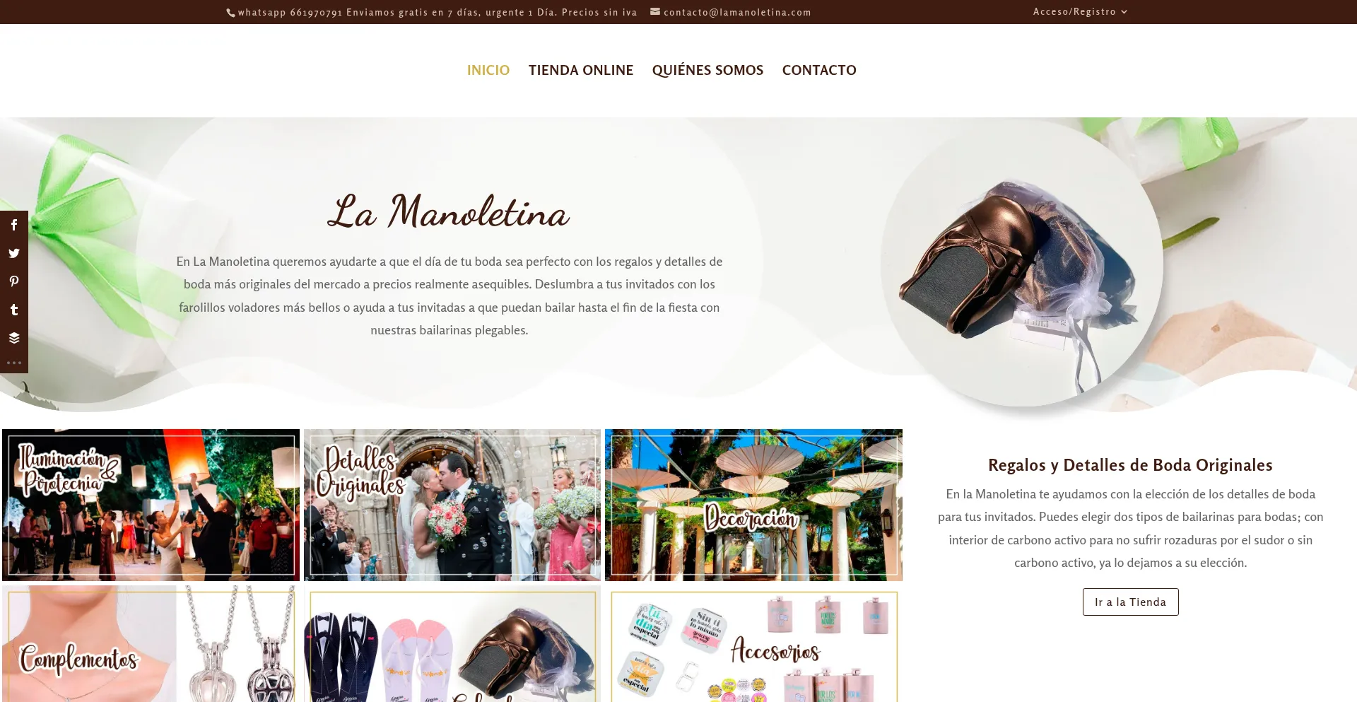 Lamanoletina.com