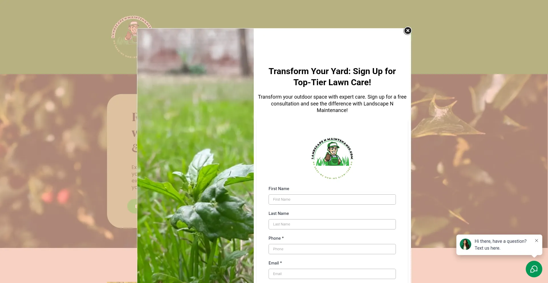 Landscapenmaintenance.com est-il Sûr et Fiable ?