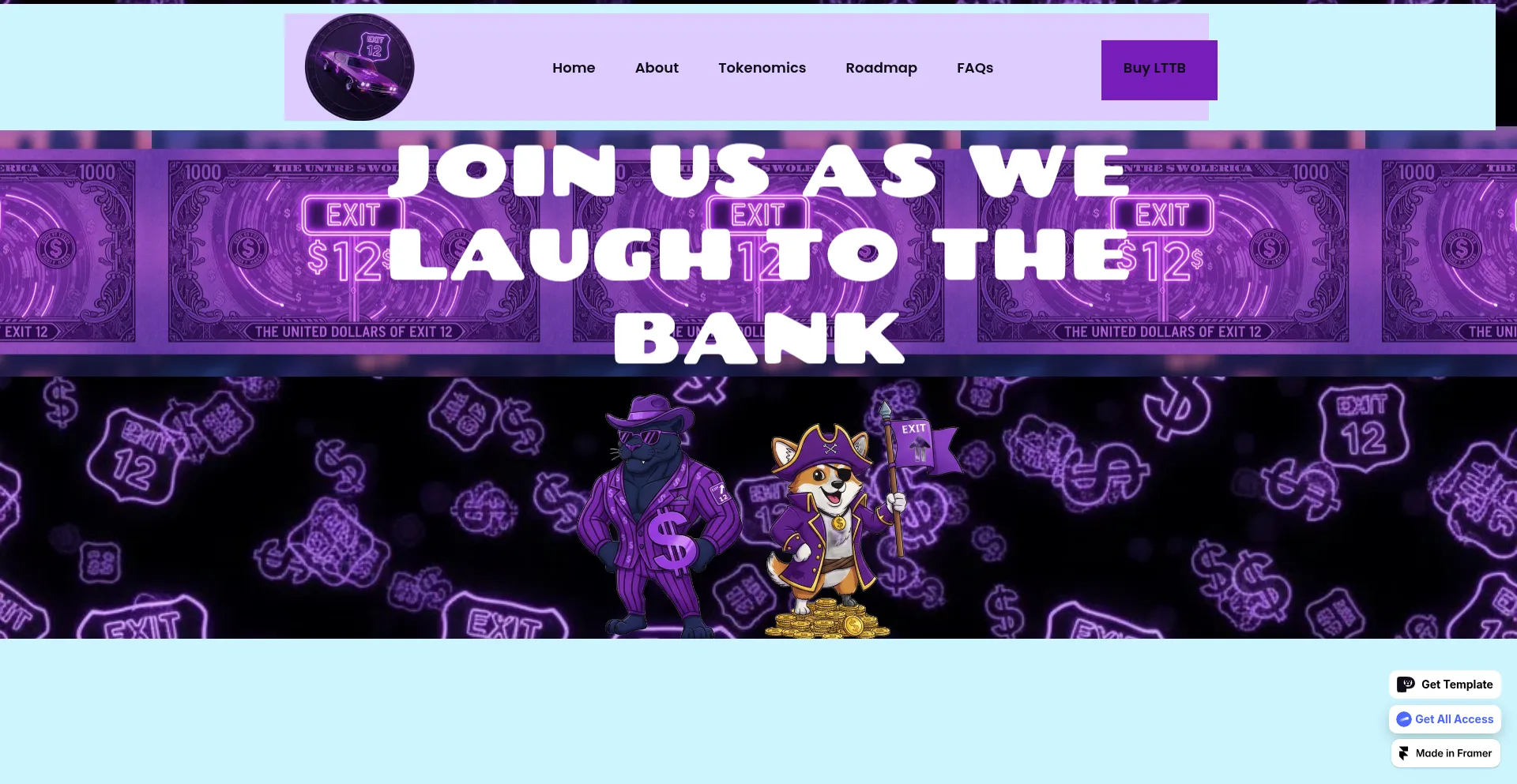 Laughtothebankcoin.framer.website