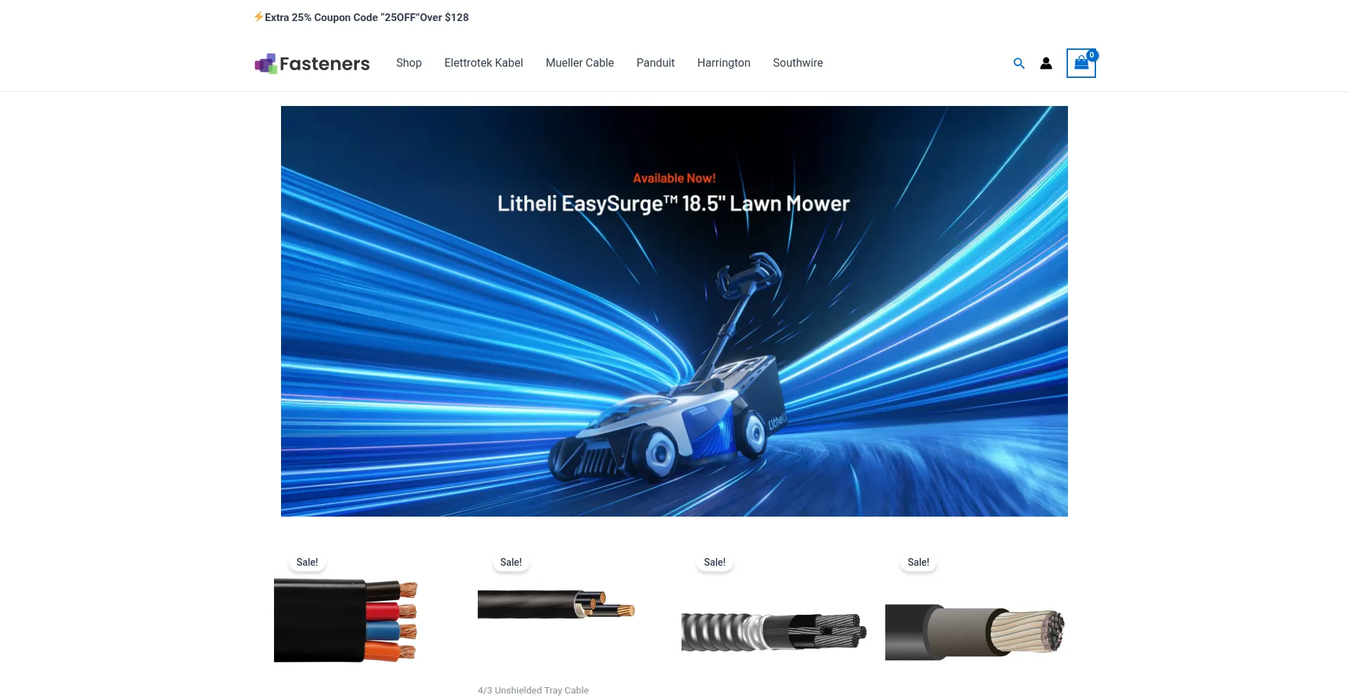 Website screenshot of Lawsonfasteners.com