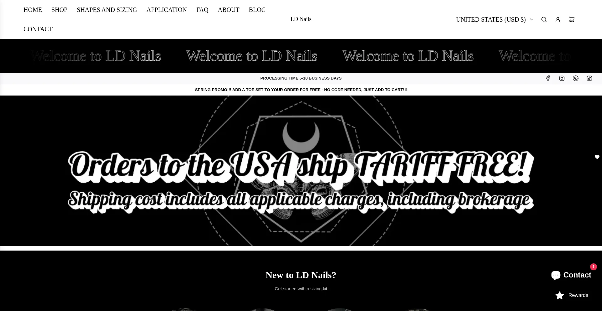 Ldnailshop.com