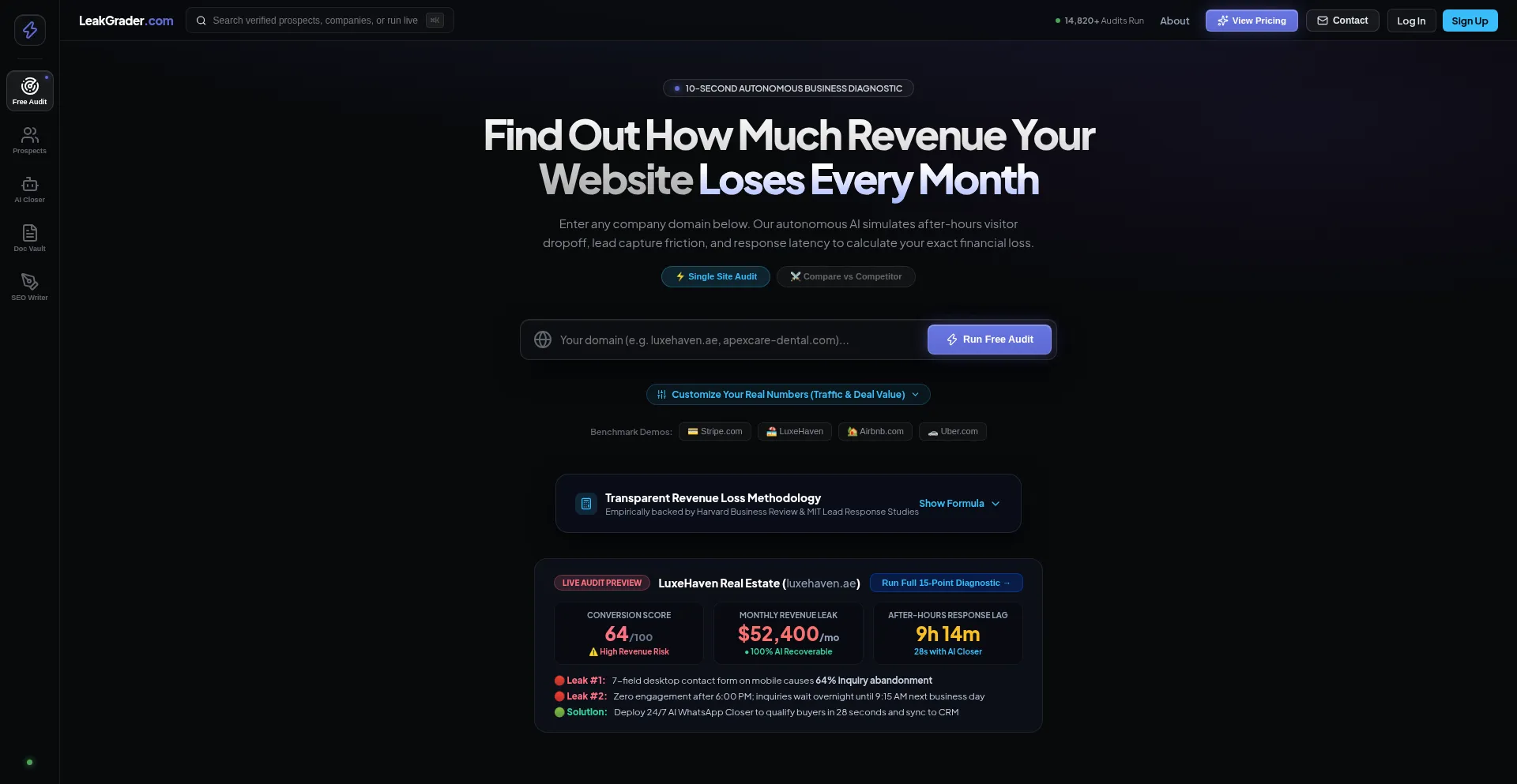 Leakgrader.com