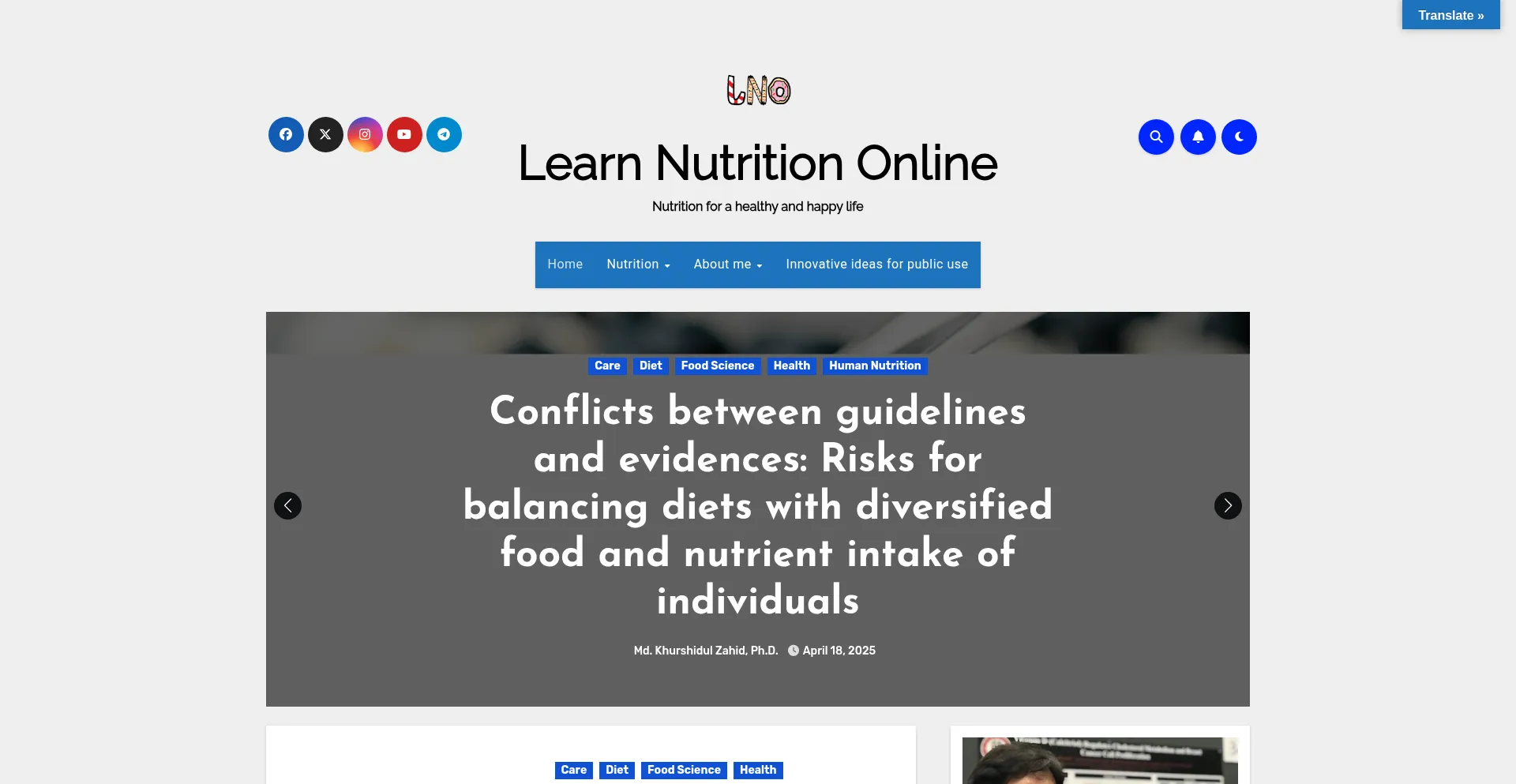 Learnutritiononline.com