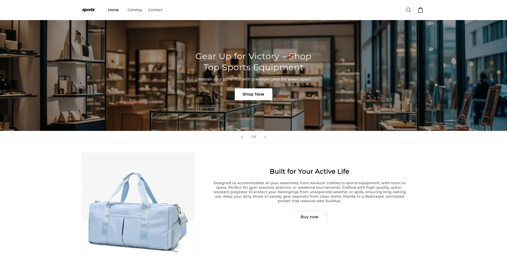Website screenshot of Lebnoir.com