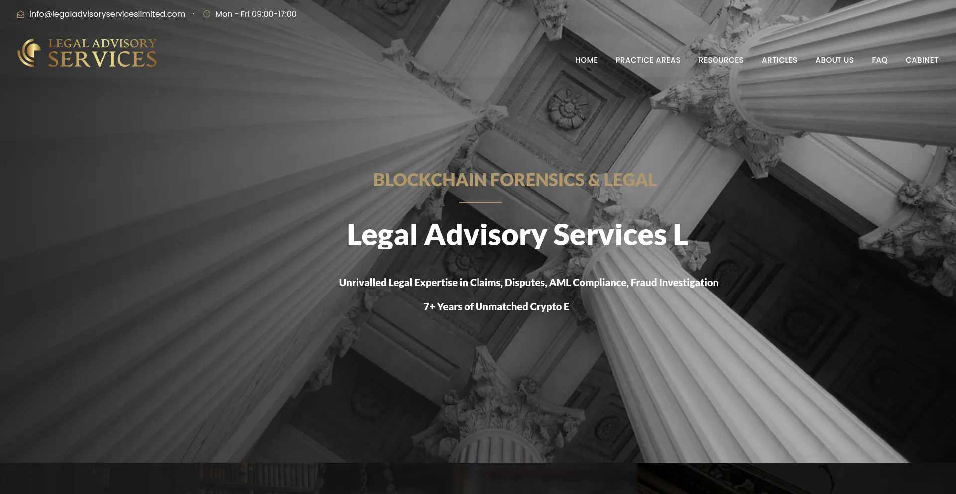 Legaladvisoryservicesltd.com Screenshot