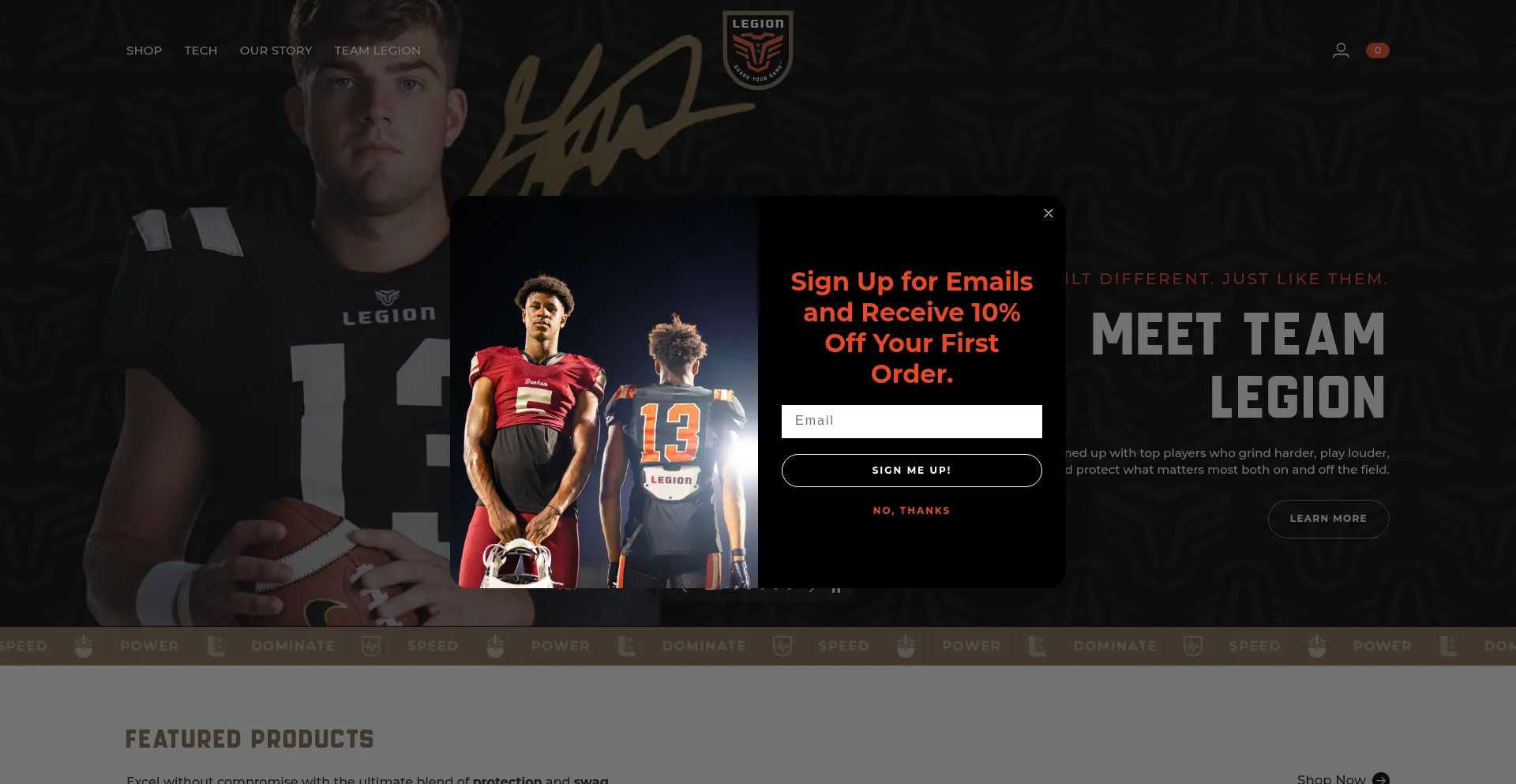 Legionprotective.com Screenshot